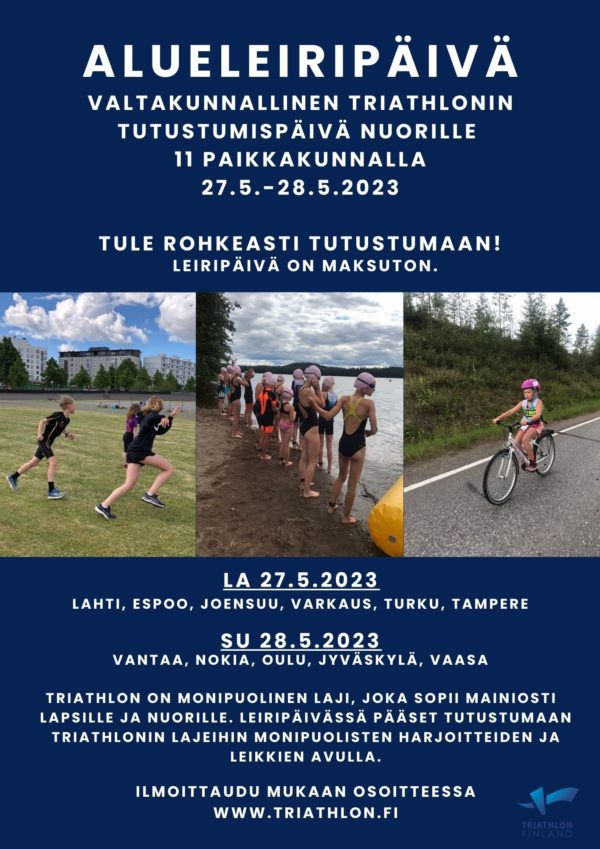 ALUELEIRIPÄIVÄ_Helsinki Triathlon – Espoossa 27.5.23